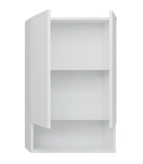 Шкаф Санта Мира 700467 над стиральной машиной 50 см разобранный белый